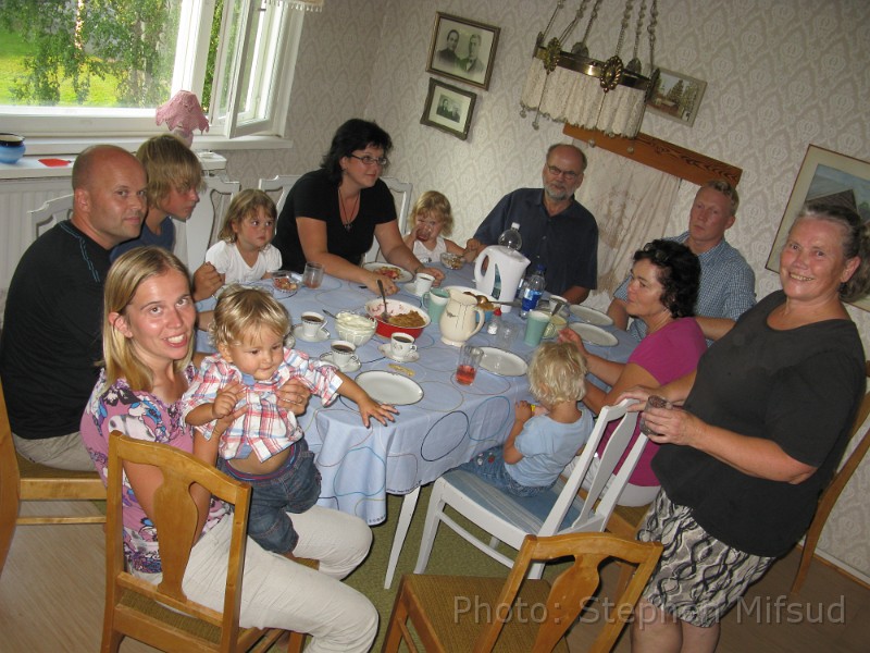 Bennas2010-6001.jpg - A family dinner at Margareta - Malin's aunt.